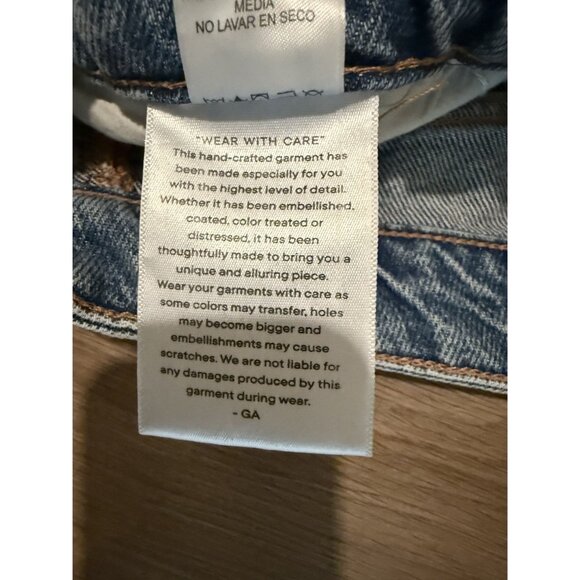 Good American Good Ease Relaxed Wide-Leg Jeans - Size 14/32 - NWT - Picture 10 of 12